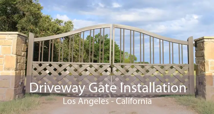 Driveway Gate Installation Los Angeles - California